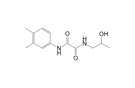 N~1~-(3,4-dimethylphenyl)-N~2~-(2-hydroxypropyl)ethanediamide