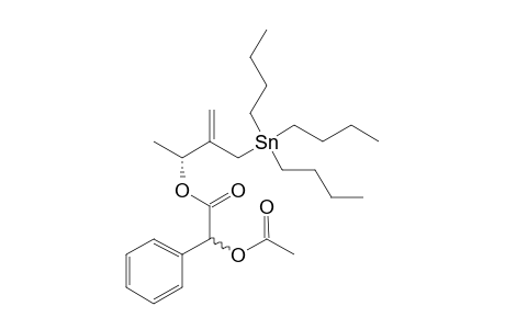 (R)-3-(Tributylstannylmethyl)but-3-en-2-yl (S)-O-acetylmandelate