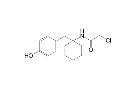 Acetamide, 2-chloro-N-[1-(4-hydroxybenzyl)cyclohexyl]-