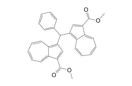 3-[(3-carbomethoxyazulen-1-yl)-phenyl-methyl]azulene-1-carboxylic acid methyl ester