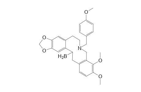 (+-)-14-Boranyl-N-(p-methoxybenzyl)-14-deoxy-N-nordihydroallocryptopine