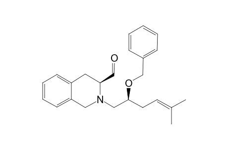 [(2'S,3S)-2-(2'-Benzyloxy-5'-methylhex-4'-enyl)-1,2,3,4-tetrahydroisoquinolin-3-carbaldehyde