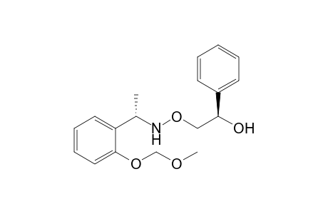 (1R)-2-[({(1S)-1-[2-(Methoxymethoxy)phenyl]ethyl}amino)oxy]-1-phenylethanol