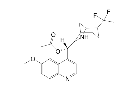 6-Methoxy-4-[[7-(1,1-difluoroethyl)-1-azabicyclo[2.2.2]octan-2-yl]acetoxymethyl]quinidine isomer