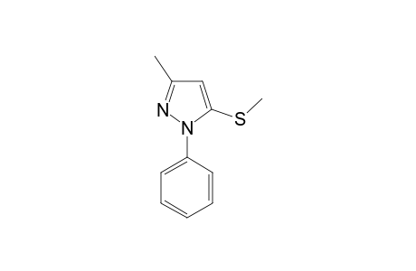 3-methyl-5-(methylthio)-1-phenyl-pyrazole
