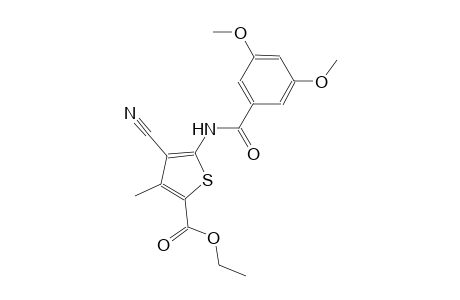 ethyl 4-cyano-5-[(3,5-dimethoxybenzoyl)amino]-3-methyl-2-thiophenecarboxylate