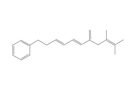1-((3E,5E)-9,10-dimethyl-7-methyleneundeca-3,5,9-trienyl)-benzene