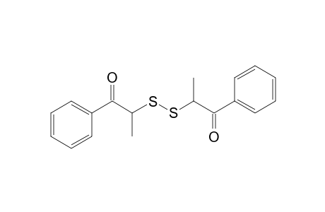 Bis[1-benzoylethyl]disulfide