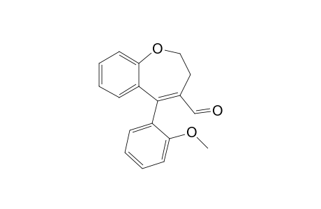 5-(o-Anisyl)-2,3-dihydro-1-benzoxepine-4-carboxaldehyde