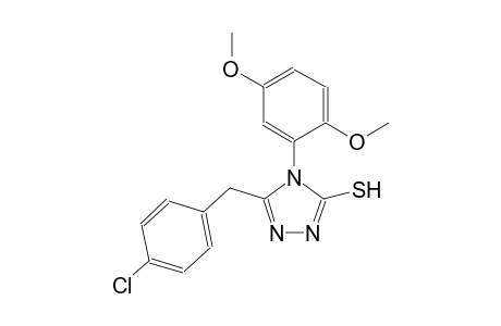 4H-1,2,4-triazole-3-thiol, 5-[(4-chlorophenyl)methyl]-4-(2,5-dimethoxyphenyl)-