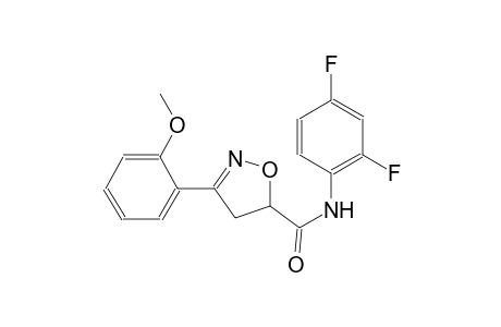 5-isoxazolecarboxamide, N-(2,4-difluorophenyl)-4,5-dihydro-3-(2-methoxyphenyl)-