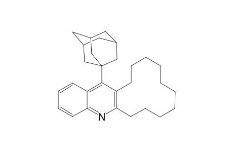 6,7,8,9,10,11,12,13,14,15-Decahydro-16-(tricyclo[3.3.1.1(3,7)]dec-1-yl)cyclododeca[b]quinoline