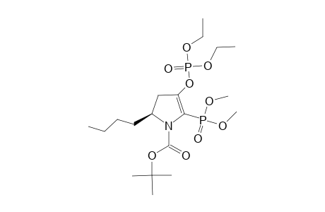 (S)-(+)-3-(DIETHOXYPHOSPHORYLOXY)-2-(DIMETHOXYPHOSPHORYL)-5-N-BUTYL-2,3-DIHYDROPYRROLE-1-CARBOXYLIC-ACID-TERT.-BUTYLESTER