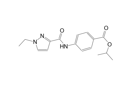 isopropyl 4-{[(1-ethyl-1H-pyrazol-3-yl)carbonyl]amino}benzoate