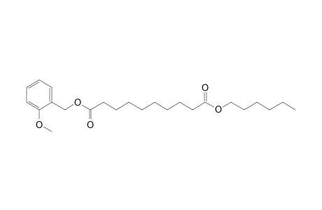 Sebacic acid, hexyl 2-methoxybenzyl ester