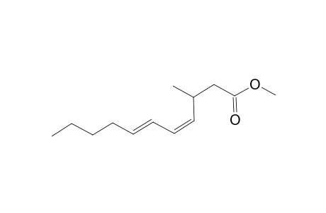 Methyl (E,E)-3-methylundeca-4,6-dienoate