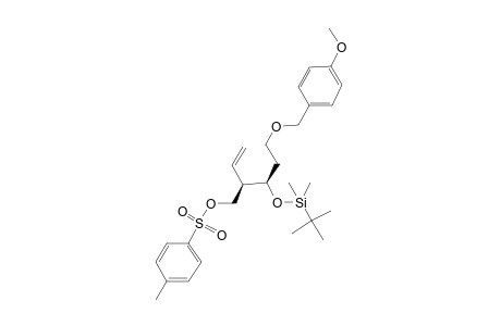 (2R)-2-((1R)-1-{[tert-butyl(dimethyl)silyl]oxy}-3-[(4-methoxybenzyl)oxy]propyl}but-3-enyl 4-Methylbenzenesulfonate
