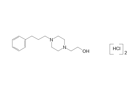 4-(3-phenylpropyl)-1-piperazineethanol, dihydrochloride