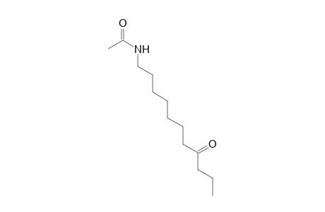 N-(8-oxoundecyl)acetamide