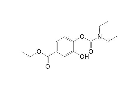 Ethyl 4-{(diethylcarbamoyl)oxy}-3-hydroxybenzoate
