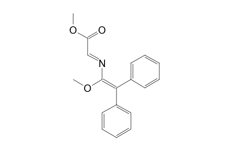 METHYL-(1-METHOXY-2,2-DIPHENYLVINYLIMINO)-ACETATE
