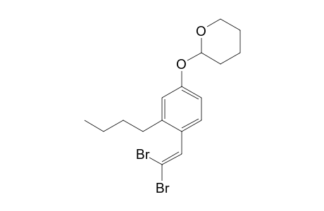 2-[4-(2,2-Dibromovinyl)-3-n-butylphenoxy]tetrahydro-2H-pyran