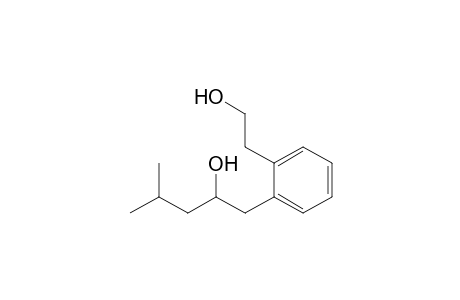 1-[2-(2-Hydroxyethyl)phenyl]-4-methyl-2-pentanol