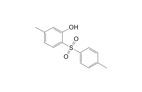 5-Methyl-2-[(p-methylphenyl)sulfonyl]-phenol