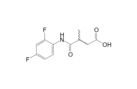 3-[(2,4-difluorophenyl)carbamoyl]crotonic acid