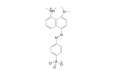 4-[4,5-Bis(dimethylamino)-1-naphthyl]azobenzenesulfonic Acid Zwitterion