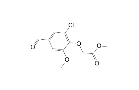 methyl (2-chloro-4-formyl-6-methoxyphenoxy)acetate