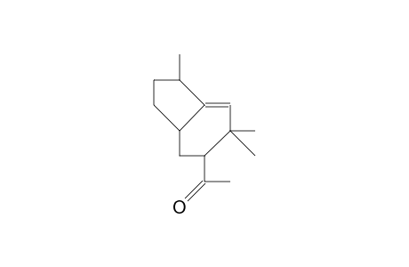4b-Acetyl-3,3,9a-trimethyl-bicyclo(4.3.0)non-1-ene