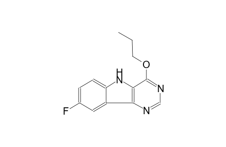 8-fluoro-4-propoxy-5H-pyrimido[5,4-b]indole