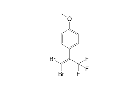 1-(1,1-dibromo-3,3,3-trifluoroprop-1-en-2-yl)-4-methoxybenzene
