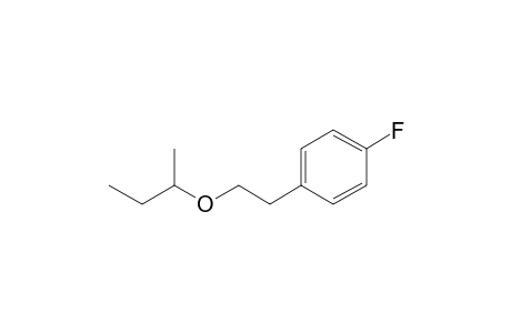 4-Fluorophenethyl alcohol, 1-methylpropyl ether