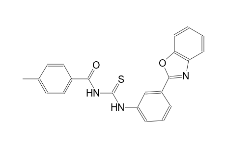 thiourea, N-[3-(2-benzoxazolyl)phenyl]-N'-(4-methylbenzoyl)-