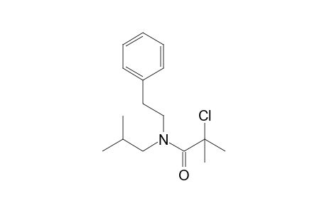 Propionamide, 2-chloro-2-methyl-N-(2-phenylethyl)-N-isobutyl-