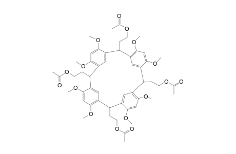C-(2-ACETOXYETHYL)-CALIX-[4]-RESORCARENE-OCTAMETHYL-OCTAETHER