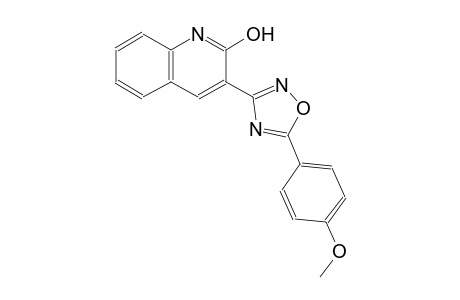 3-[5-(4-methoxyphenyl)-1,2,4-oxadiazol-3-yl]-2-quinolinol