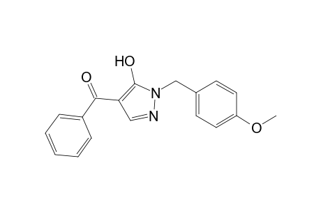 [5-Hydroxy-1-(4-methoxybenzyl)-1H-pyrazol-4-yl](phenyl)methanone
