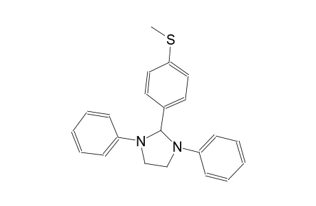 imidazolidine, 2-[4-(methylthio)phenyl]-1,3-diphenyl-
