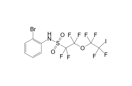 N-(5'-Iodo-3'-oxaoctafluoropentylsulfonyl)-2-bromoaniline