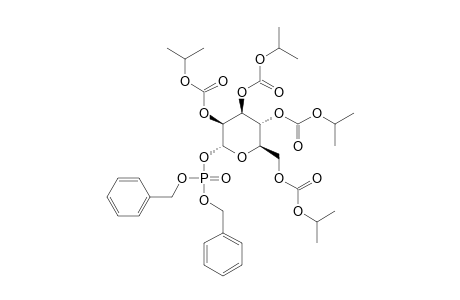 DIBENZYL-(2,3,4,6-TETRA-O-ISO-PROPYLCARBONATE-ALPHA-D-MANNOPYRANOSYL)-PHOSPHATE