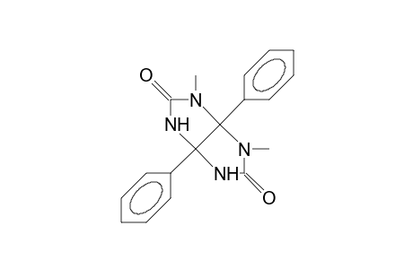 1,6-Dimethyl-3a,7a-diphenyl-tetrahydro-imidazo(4,5-D)imidazole-2,5-dione