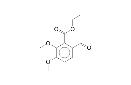 Benzoic acid, 6-formyl-2,3-dimethoxy-, ethyl ester