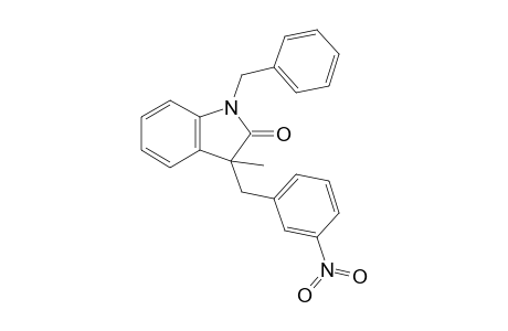 N-Benzyl-3-methyl-3-(3'-nitrobenzyl)oxindole