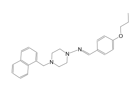 1-piperazinamine, 4-(1-naphthalenylmethyl)-N-[(E)-(4-propoxyphenyl)methylidene]-