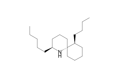 1-Azaspiro[5.5]undecane, 7-butyl-2-pentyl-, [6R-[6.alpha.(S*),7.beta.]]-