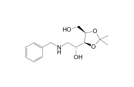 (2R,3S,4R)-5-Benzylamino-2,3-isopropylidenedioxypentane-1,4-diol