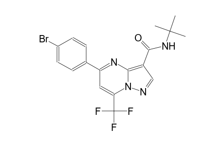 5-(4-bromophenyl)-N-(tert-butyl)-7-(trifluoromethyl)pyrazolo[1,5-a]pyrimidine-3-carboxamide
